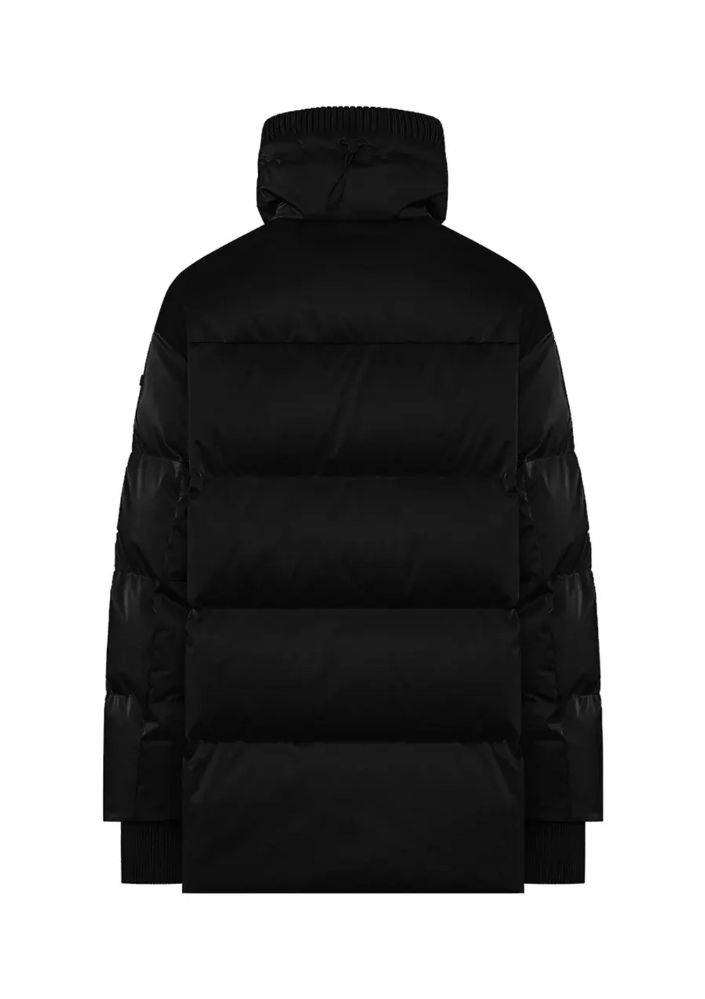 Куртка DUNO GLOSSY 901 женская черная ворот