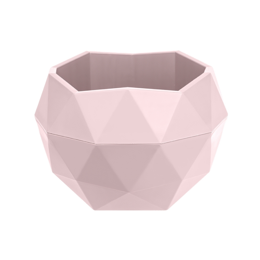 Кашпо "Топаз" (1,2л.) Цв. Бежево-розовый