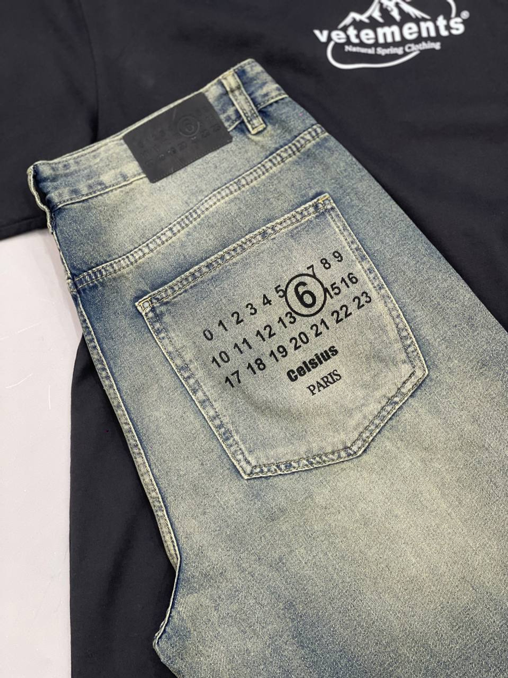 Джинсы Maison Margiela