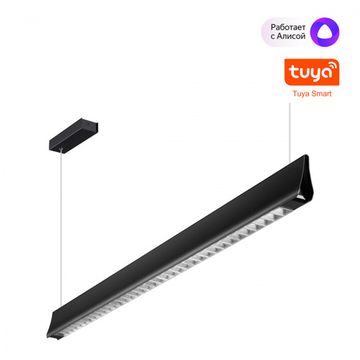 Подвесной светодиодный светильник 36W 3000-5700К 359550 черный Iter Novotech