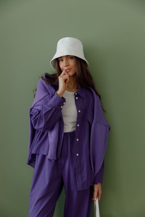 РУБАШКА КЕЛСИ ФИОЛЕТОВЫЙ