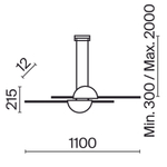 Подвесной светильник Maytoni MOD179PL-L26W4K