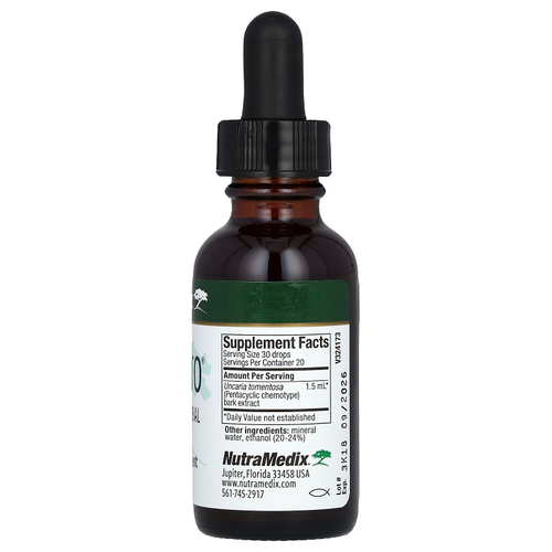 NutraMedix, Samento, поддержка иммунитета и микробов, 30 мл (1 жидк. унц.)