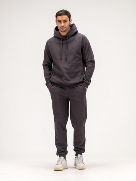 Костюм мужской спортивный теплый. Графит