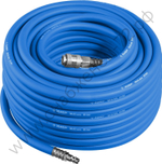 ЗУБР 20 м, 10 х 15 мм, 20 бар, воздушный шланг с фитингами рапид, Профессионал (6481-20)