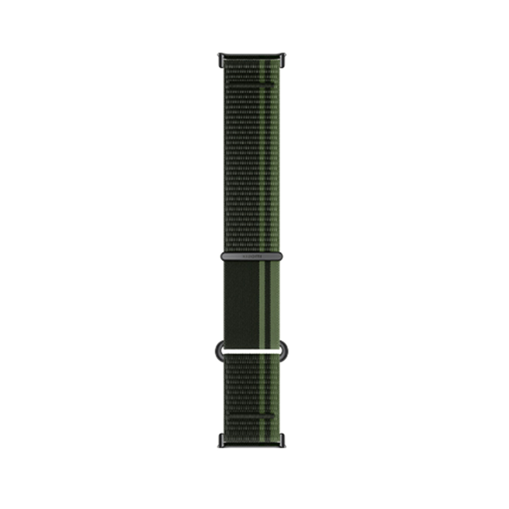 Плетеный сменный браслет Xiaomi Braided Quick Release Strap Olive green