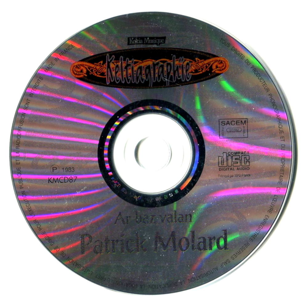 Patrick Molard / Ar Baz Valan - Cornemuse - Scottish Pipes (CD)