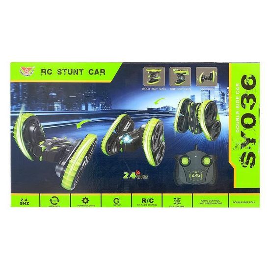 Машина перевертыш - трюковая на гусенице Stunt Car 360° на Р/У 2.4GHz