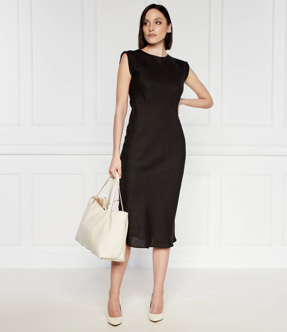 Льняное платье HIDALGO Marella - черный(13221192)