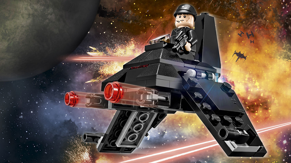 LEGO Star Wars: Микроистребитель Имперский шаттл Кренника 75163 — Krennic's Imperial Shuttle™ Microfighter — Лего Звездные войны Стар Ворз