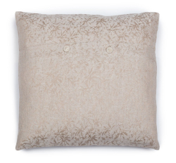 Подушка декоративная 40x40 Leitner Savanna бежевая