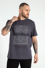 Фуфайка (футболка) мужская Клаб-6У Виотекс ГРАФИТОВЫЙ