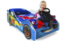 Кровать машина Бельмарко Тачка синяя