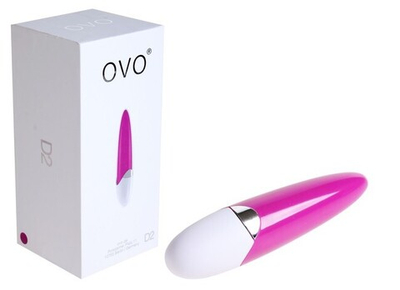 Мини-вибратор OVO (5 режимов) (Цвет: фуксия)