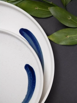 Набор 2 шт тарелок с бортиком, 20 см, Серфер