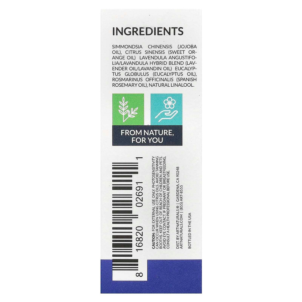 artnaturals, Шариковый дезодорант «Сон», 10 мл