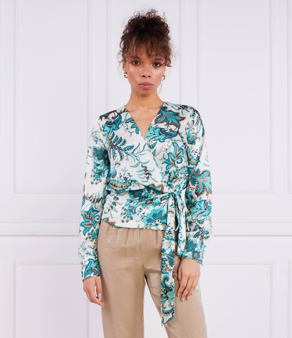 Блузка Liu Jo - бирюзовый(CA3387 TS017)