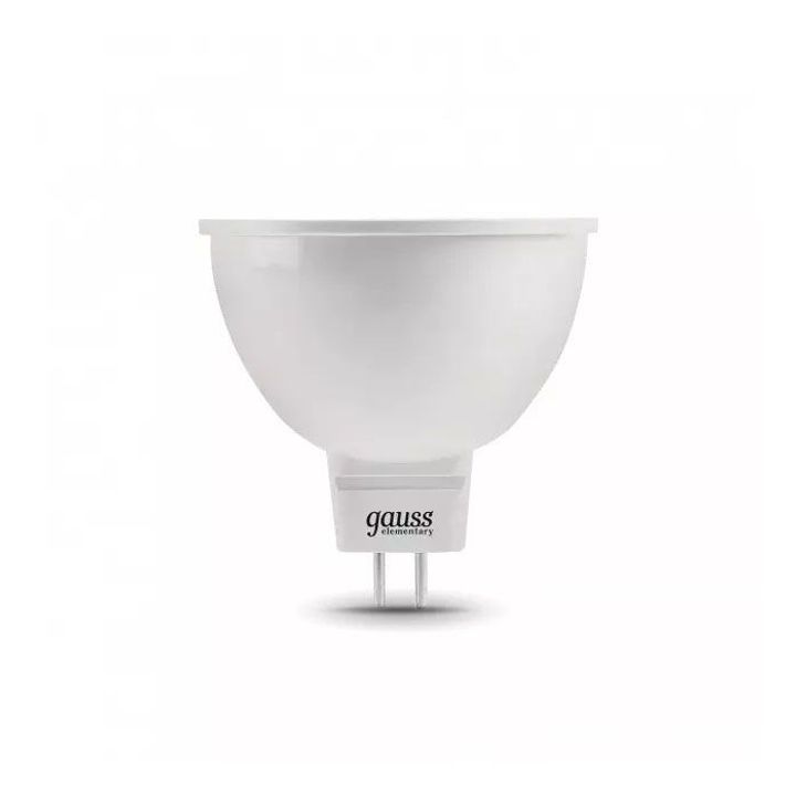 Лампа светодиодная Gauss GU5.3 7W 4100K матовая 11527