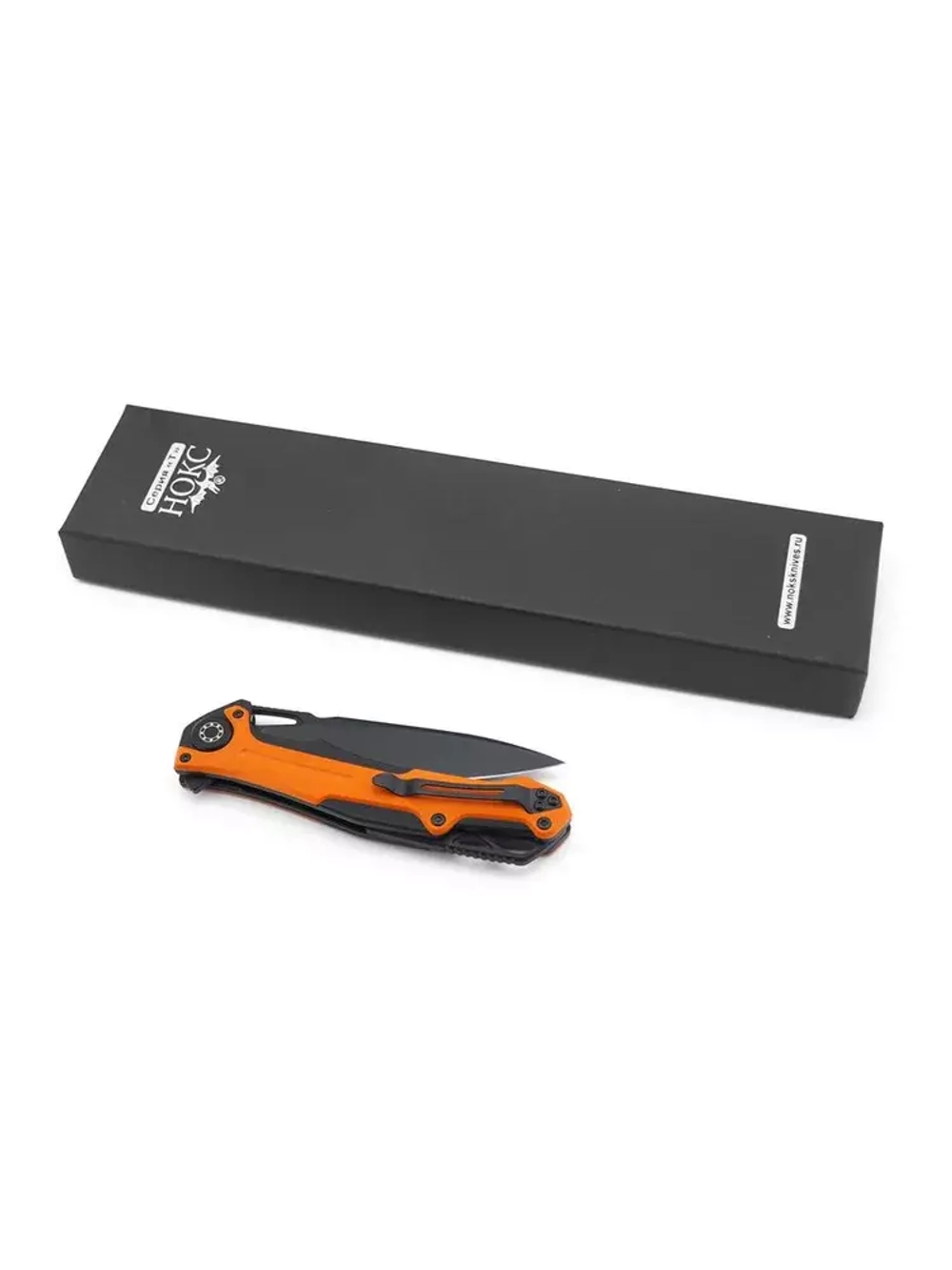 Складной нож НОКС "Фантом" 338-708406 c клинком из стали D2, рукоять G10