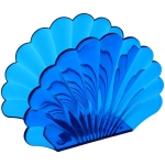 Салфетница пластиковая «Ромашка»13*5*9,5см