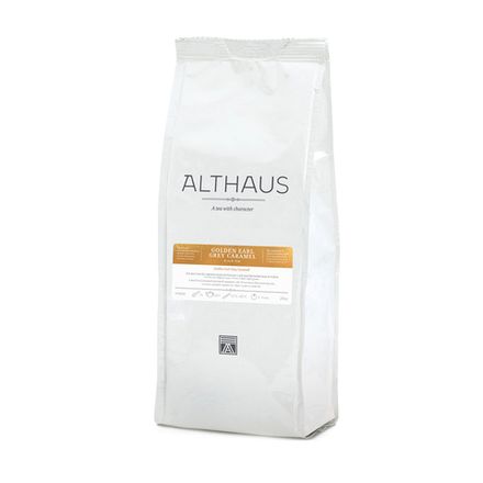 Чай черный листовой Althaus Golden Earl Grey Caramel, 200 г