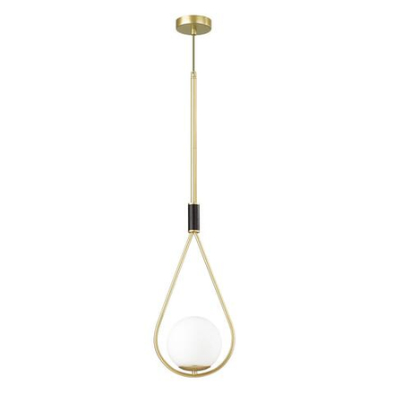 4810/1 PENDANT ODL21 415 золтой/черный/белый Подвес E14 1*40W FLARI