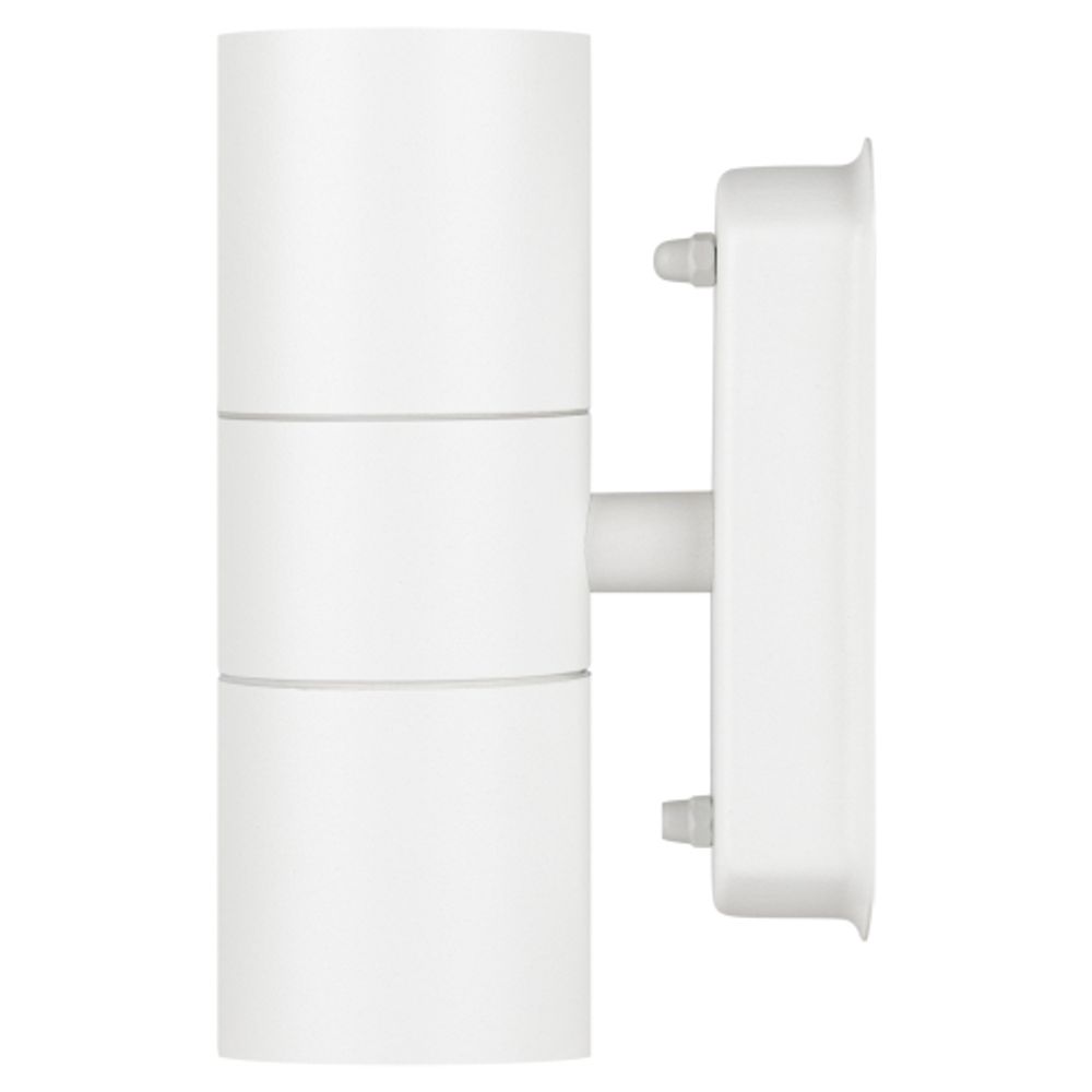 Светильник декоративный настенный ЭРА WL28 WH под лампу MR16 GU10 IP54 белый для интерьера и фасадов зданий | Фасадная декоративная подсветка