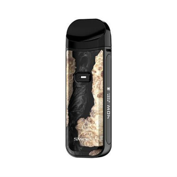 Купить Набор SMOK Nord 2 Pod 1500mAh Kit Black Stabilizing Wood (Черный+стабилизированное дерево)