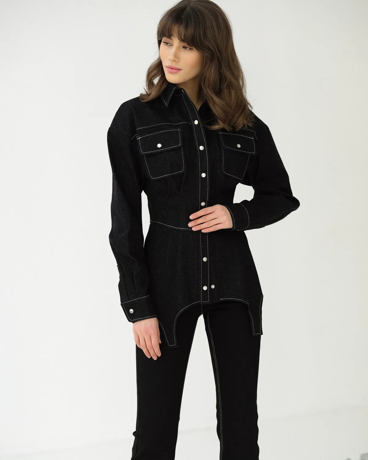 Джинсы клёш Carbon