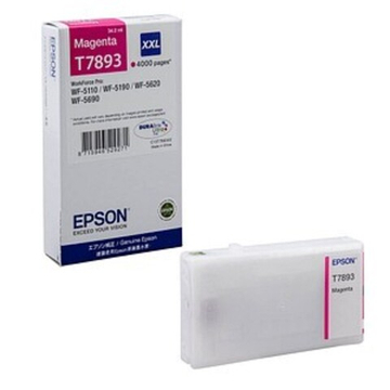 Картридж EPSON T7893XXL (C13T789340) для WF-4630/WF-4640/WF-5110/WF-5190/WF-5620 пурпурный