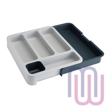 Органайзер для столовых приборов DrawerStore™ раздвижной серый