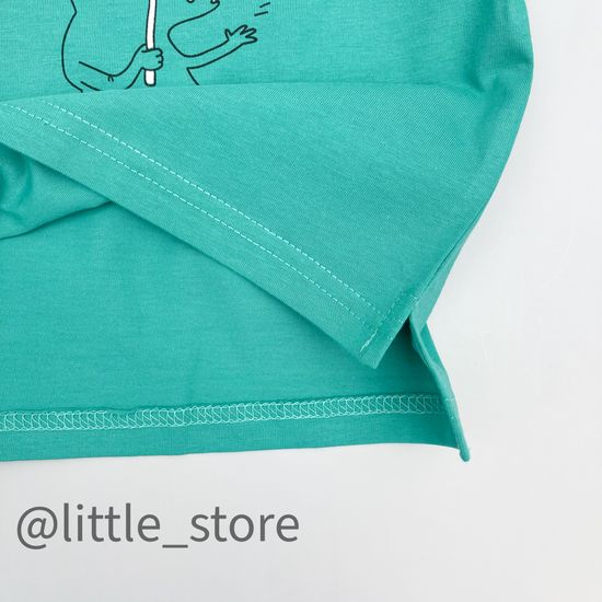 Футболка хлопковая "Теннис" Мята