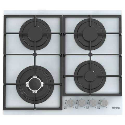 Газовая стеклянная варочная панель HGG 6734 CTW