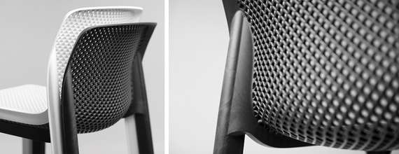 Барный стул Net белый