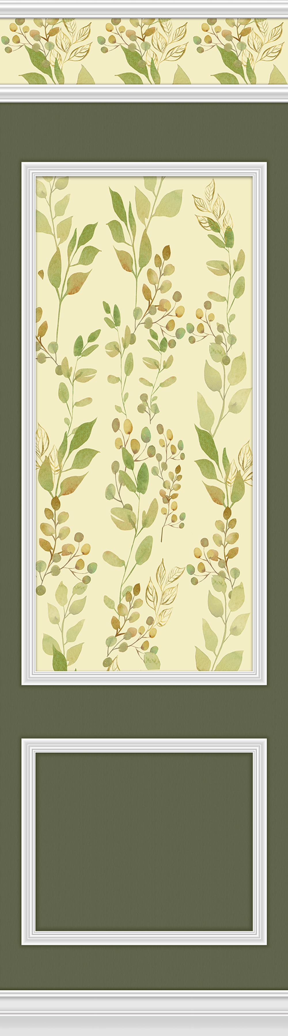 Ламинированная панель ПВХ Кэжуал цитрус узор 2700х250мм