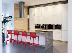 Барный стул Air красный