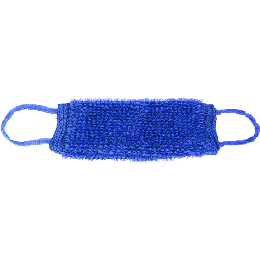 Мочалка_двойная широкая с ПОРОЛОНОМ БШК цвета в ассортименте