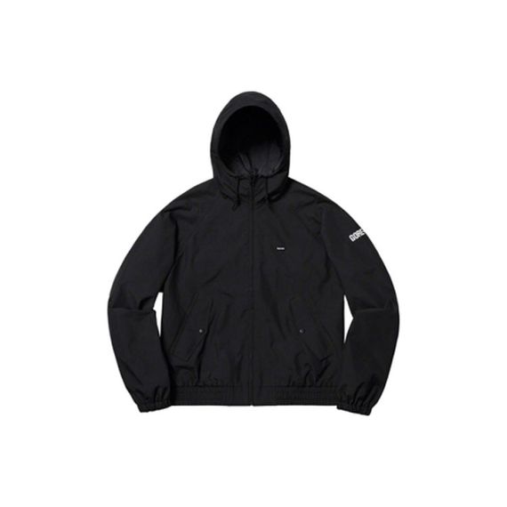 Supreme SS19 GORE-TEX Hooded Harrington Jacket Black