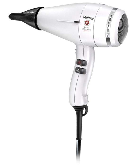 Фен Valera Unlimited PRO 5000 eQ 2400W жемчужно-белый (UP 5.0X eQ RC PW)