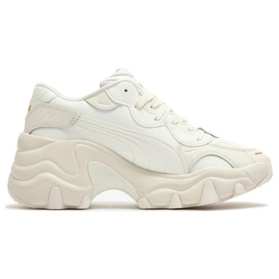 PUMA Pulsar Wedge Толстоподошвенные кроссовки Низкие Бежево-красные Женские