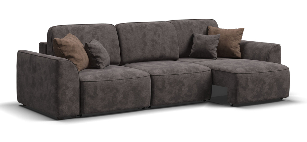 Диван KING MODOOL MAX Велюр Alkantara серый