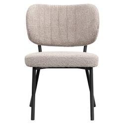 Стул Robbi, букле, серо-бежевый