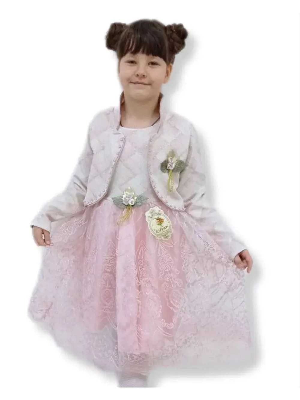 Платье для девочки с жакетом Турция.