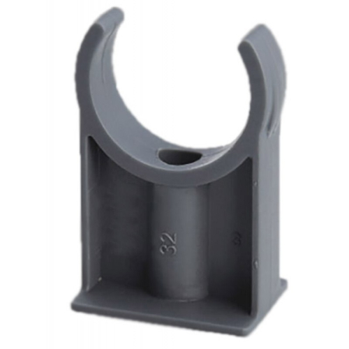 Держатель трубн. ПВХ высокий_d50мм,без клипсы