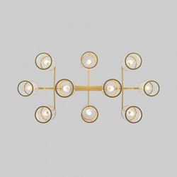 Люстра на штанге Eurosvet Inari 60144/10 золото