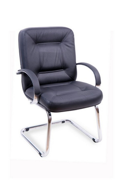 Кресло для руководителя СЕНАТОР КОРОТКИЙ ХРОМ КОНФ