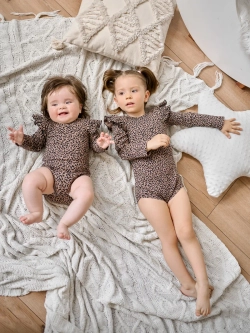 Боди с длинным рукавом