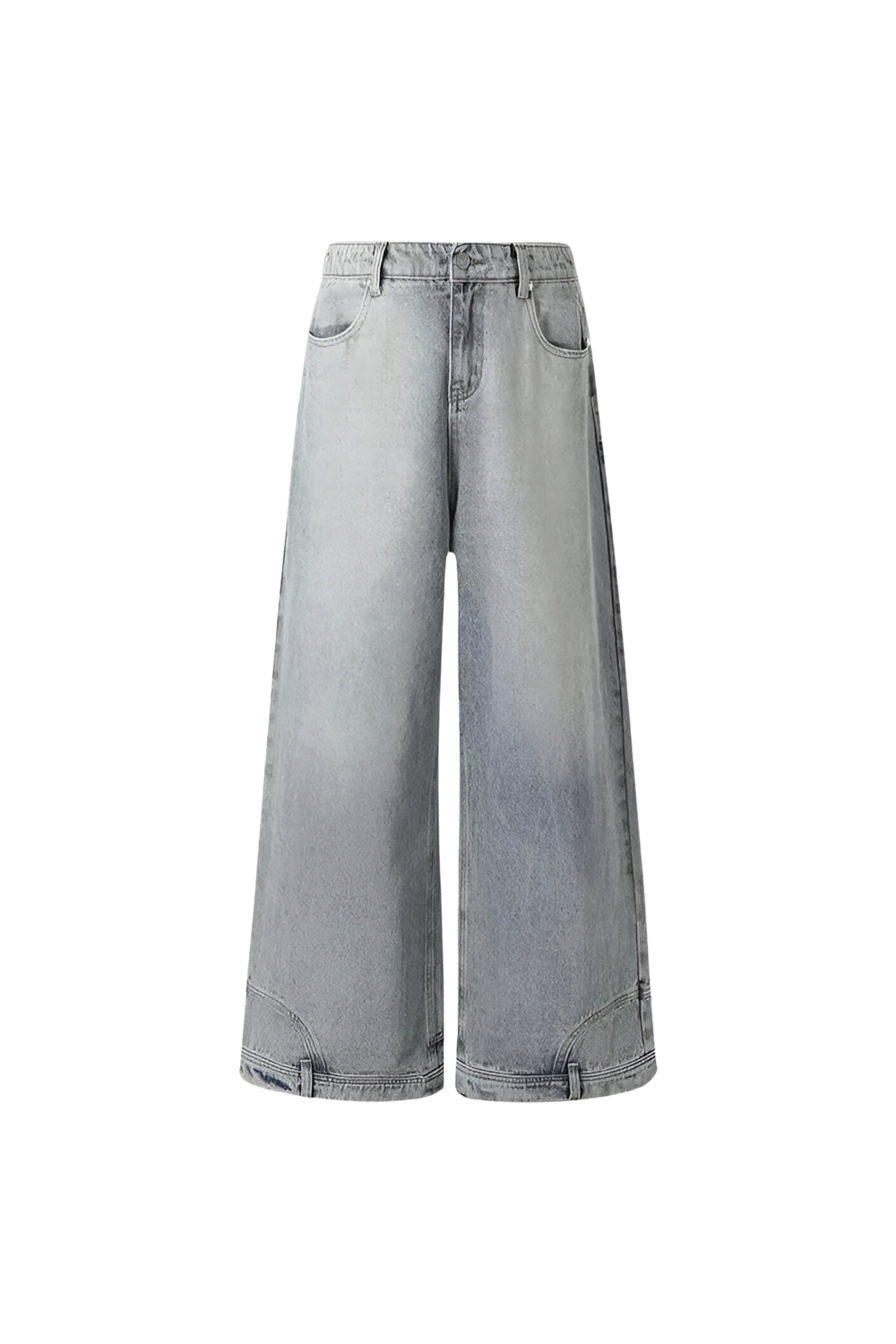 Джинсы KREATE Upside Down Baggy Jeans