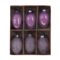 GAEM Набор из 6-ти изделий декоративных подвесных "Яйцо пасхальное" (4*5), L13 W15,5 H4 см