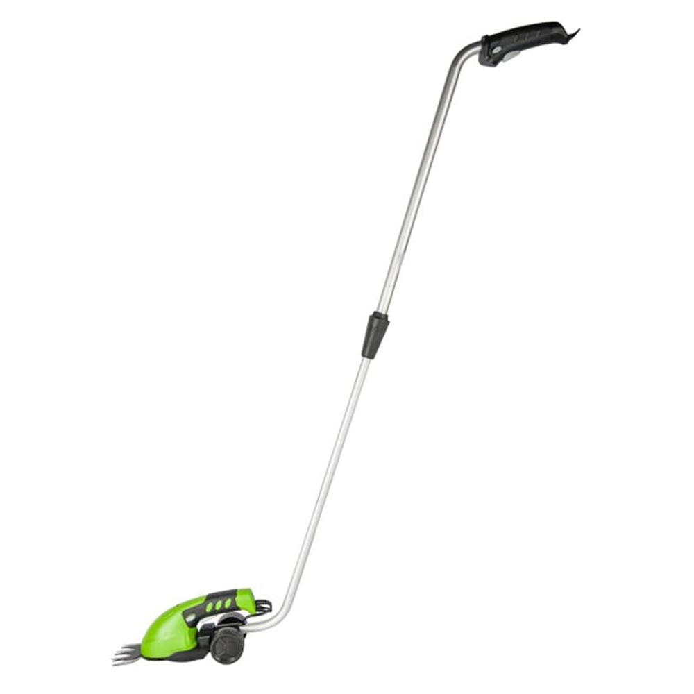 Садовые ножницы аккумуляторные Greenworks Арт. 1600207, 3,6V со встроенным аккумулятором 2 Aч и телескопической ручкой